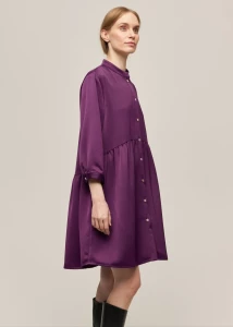 gauhar-naisten-paitamekko-shirt-dress-plum-viininpunainen-1