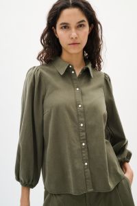 inwear-naisten-paitapusero-ballariiw-shirt-dusty-olive-1