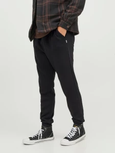 jack-and-jones-miesten-collegehousut-jpstgordon-bradley-sweat-pant-black-1