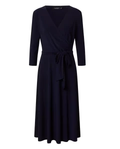 lauren-ralph-lauren-naisten-mekko-carlyna-3-4-sleeve-day-dress-tummansininen-1