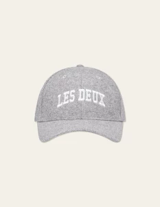 les-deux-miesten-lippis-les-deux-wool-baseball-cap-vaaleanharmaa-melee-1