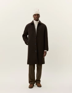 les-deux-miesten-villakangastakki-michael-solid-wool-coat-keskiruskea-1