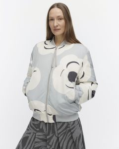 marimekko-naisten-toppatakki-blossa-tumma-harmaa-kuosi-1