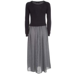 max-mara-weekend-naisten-mekko-helier-2nd-hand-sininen-kuosi-1