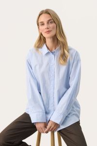 part-two-naisten-pusero-savannapw-shirt-blue-stripe-1