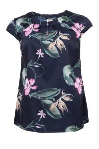 s-t-i-naisten-paita-kaiza-satin-top-sininen-kuosi-1