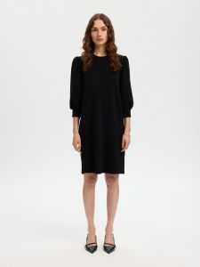 selected-femme-naisten-mekko-slftenny-sweat-dress-black-1