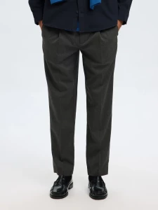 selected-miesten-housut-reg-tapred-leroy-pleat-dark-grey-melange-1