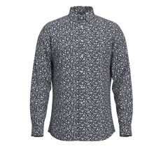 selected-miesten-kauluspaita-slim-performance-aop-shirt-tummansininen-1