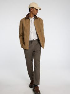 selected-pellavahousut-slim-tape-brody-linen-pant-armeijanvihrea-1