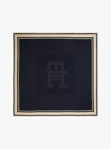 tommy-hilfiger-naisten-huivi-k-elevated-chic-texture-square-sininen-kuosi-1