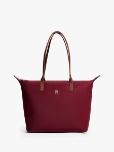 tommy-hilfiger-naisten-nailonkassi-popette-tote-viininpunainen-1