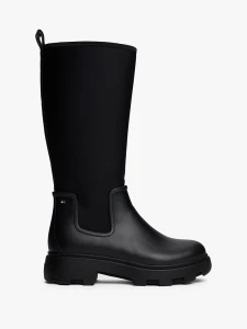 tommy-hilfiger-naisten-saappaat-flag-long-rainboot-warm-lining-musta-1
