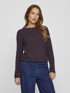 vila-neule-vidalo-o-neck-l-s-knit-top-plum-perfect-1