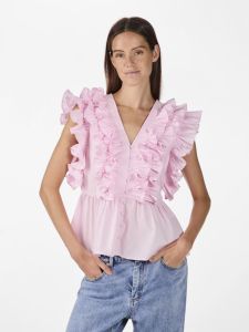 y-a-s-naisten-paita-yasruna-cs-ruffle-top-vaaleanpunainen-1