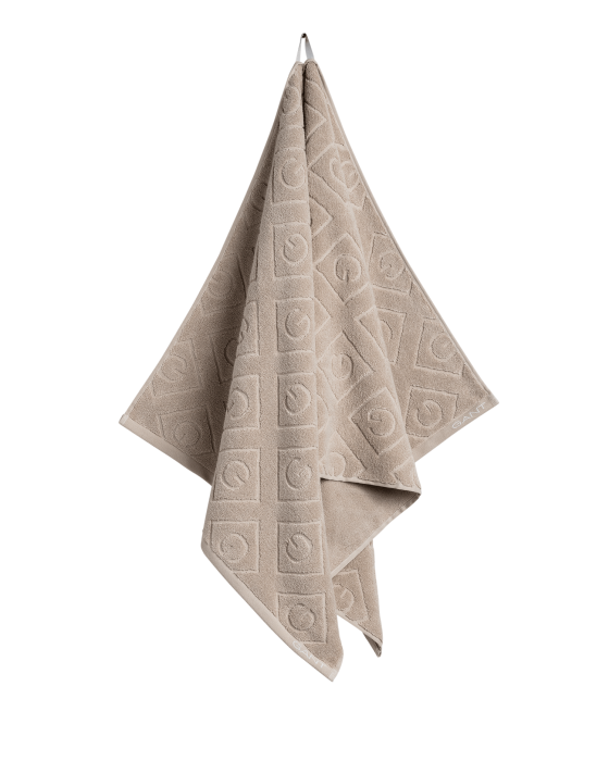 Gant Kylpypyyhe Organic G Towel Beige Kekale