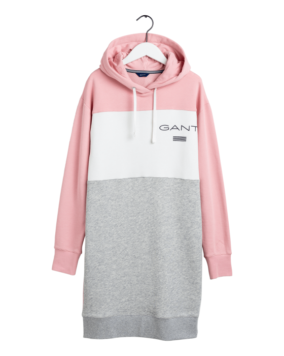 gant stripe hoodie dress