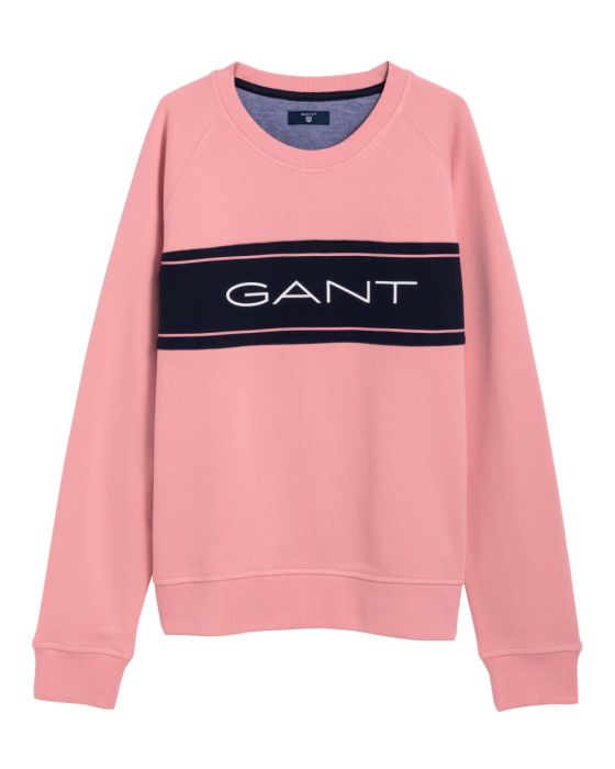 Gant Naisten Collegepusero Gant Icon Vaaleanpunainen Kekale