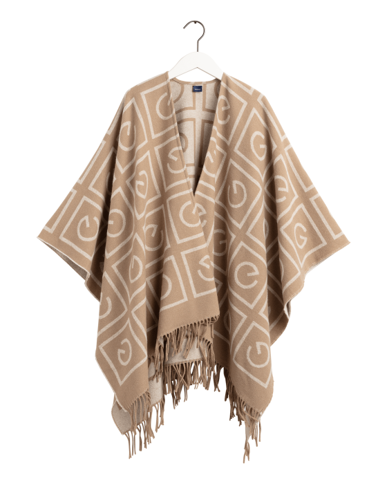 Gant Poncho Icon Beige Kuosi Kekale