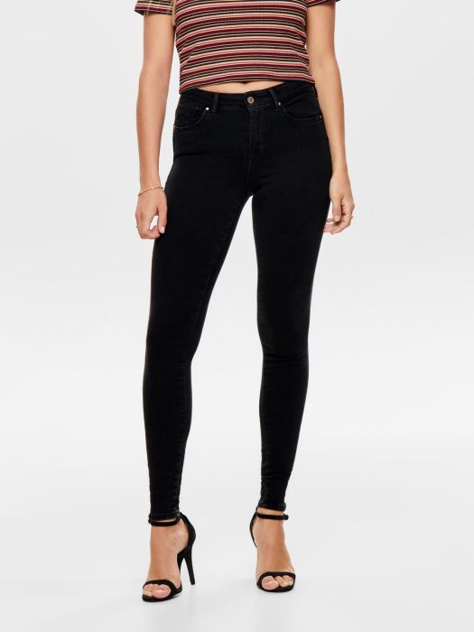 only power mid waist push up skinny