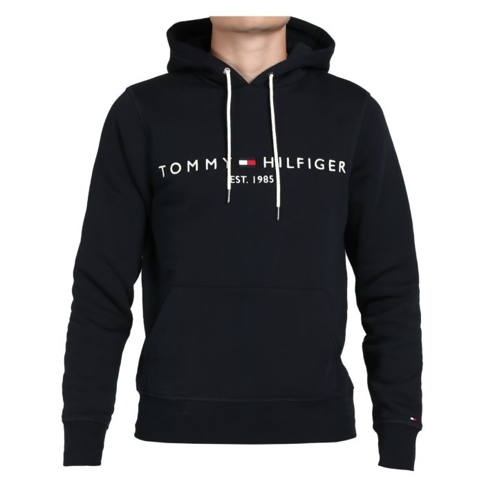 tommy-hilfiger-miesten-collegehuppari-tommy-logo-hoodiy-musta-1