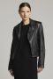 Andiata, Naisten Nahkatakki, JOSITA LEATHER JACKET Musta
