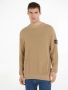 calvin-klein-jeans-neule-badge-waffle-mix-sweater-beige-1