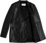 calvin-klein-women-naisten-nahkajakku-leather-v-neck-blazer-musta-4