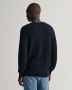 gant-miesten-neulepusero-cotton-texture-c-neck-tummansininen-2
