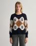 gant-naisten-neulepusero-argyle-c-neck-sininen-kuosi-1