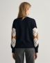 gant-naisten-neulepusero-argyle-c-neck-sininen-kuosi-2