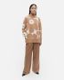 marimekko-naisten-neulepusero-opaakki-unikko-beige-kuosi-1