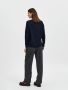 selected-femme-naisten-neule-slflulu-ls-knit-o-neck-noos-tummansininen-2