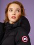 Canada Goose Naisten Untuvatakki, Alliston Parka Musta