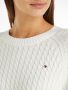 tommy-hilfiger-naisten-neule-co-mini-cable-c-neck-sweater-valkoinen-5
