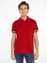 tommy-hilfiger-pikke-monotype-cuff-slim-polo-punainen-1