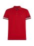 tommy-hilfiger-pikke-monotype-cuff-slim-polo-punainen-3