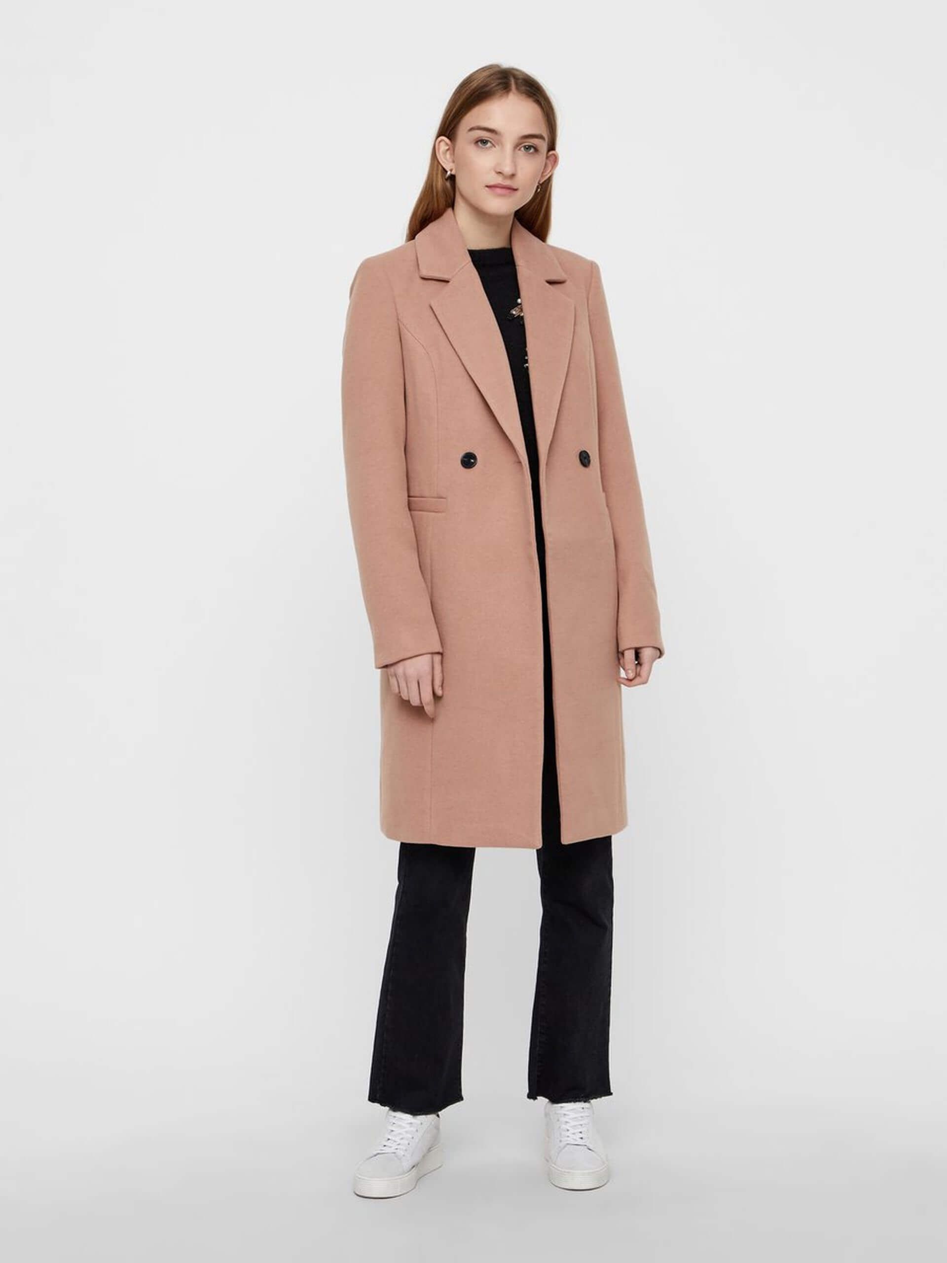 Vero Moda Valikausitakki VMRAMBLA CALA JACKET Vaalea Beige Kekale