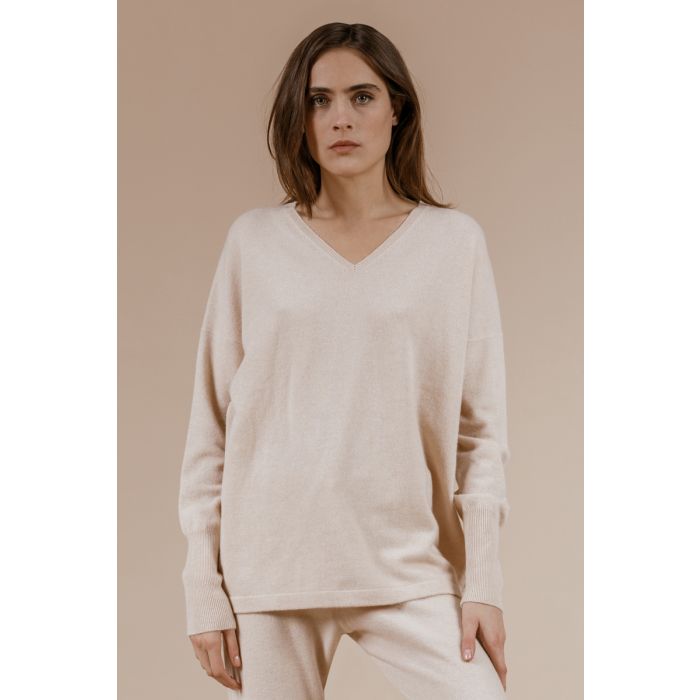 andiata-naisten-neule-ameda-knit-vaalea-beige-1