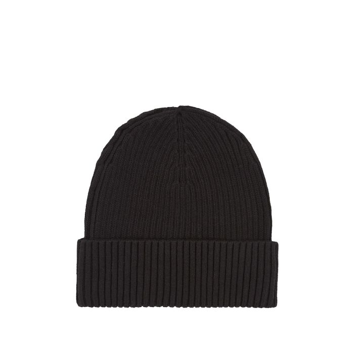 calvin-klein-jeans-miesten-pipo-classic-cotton-rib-beanie-musta-3