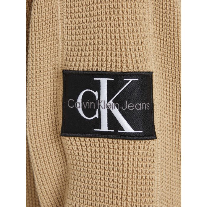 calvin-klein-jeans-neule-badge-waffle-mix-sweater-beige-6