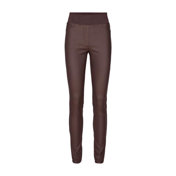 freequent-naisten-housut-shantal-power-pants-tummanruskea-1
