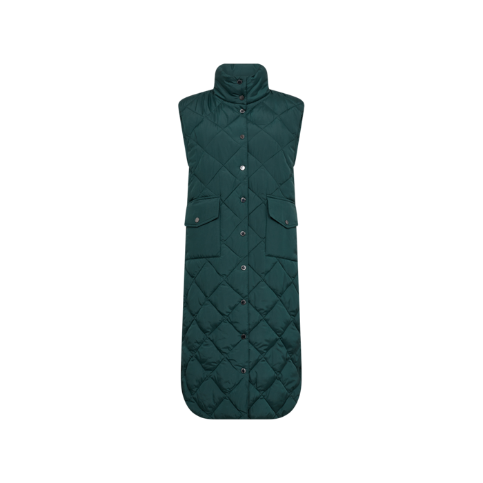 freequent-naisten-vanuliivi-olga-vest-tummanvihrea-2