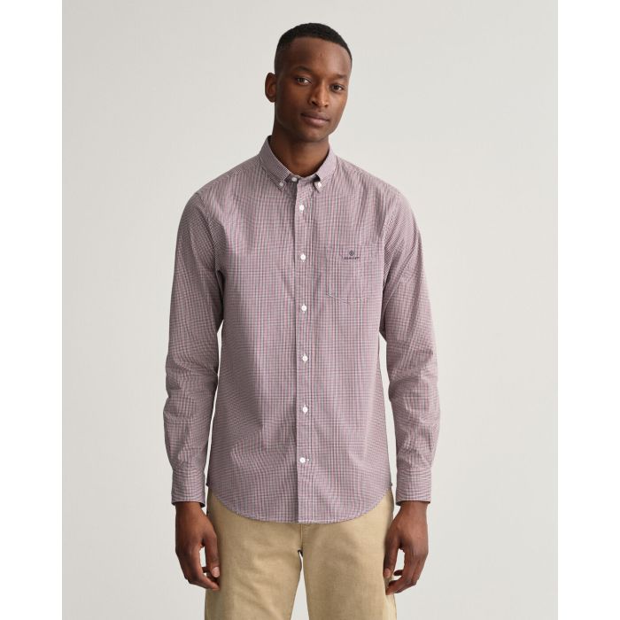 gant-kauluspaita-poplin-micro-gingham-punainen-ruutu-1