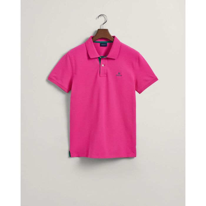 gant-miesten-pikeepaita-contrast-collar-fuksianpunainen-1