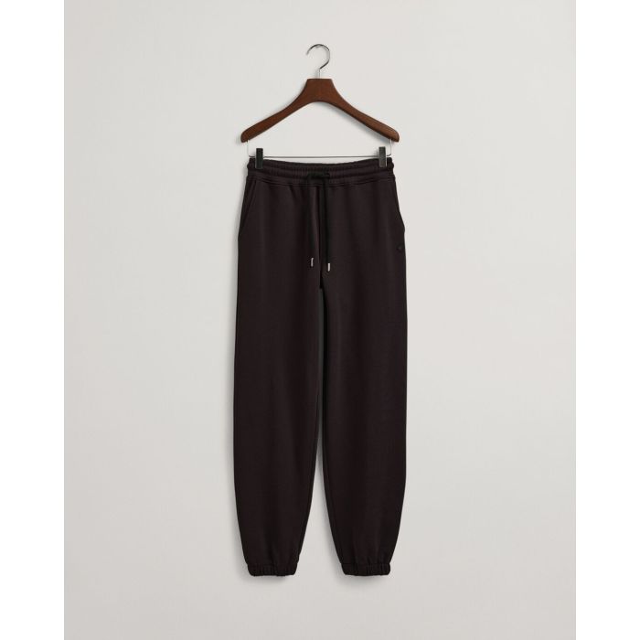 gant-naisten-collegehousut-rel-icon-g-essential-pants-musta-3