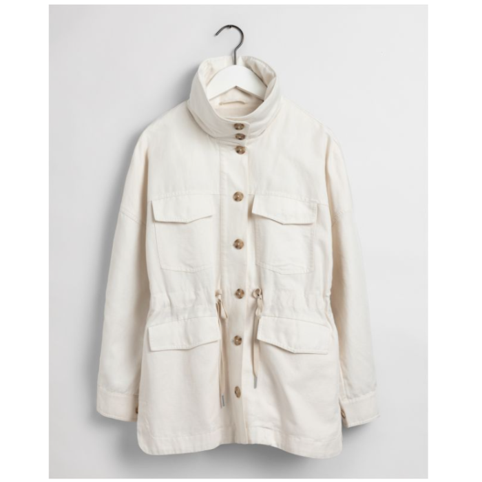 gant-naisten-takki-cotton-linen-field-jacket-luonnonvalkoinen-1