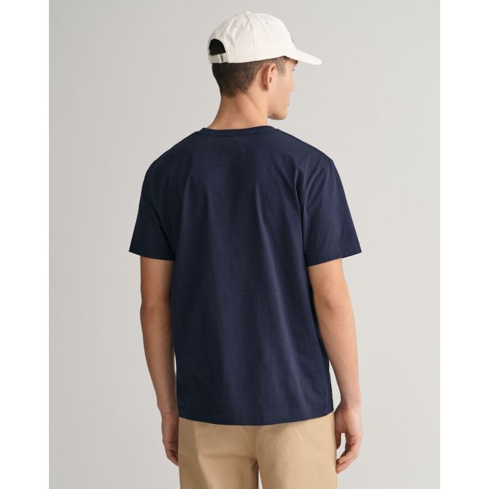 gant-t-paita-solid-t-shirt-tummansininen-2