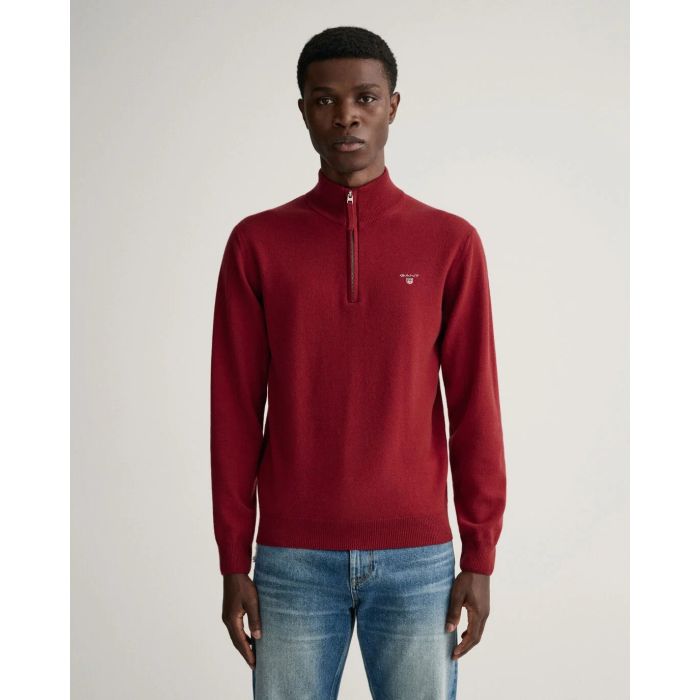 gant-villaneule-superfine-lambwool-zip-viininpunainen-1
