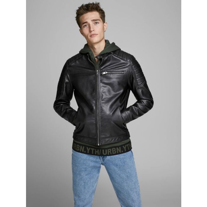 jack-and-jones-miesten-takki-rocky-jacket-musta-1